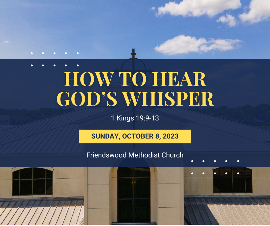 How To Hear God’s Whisper